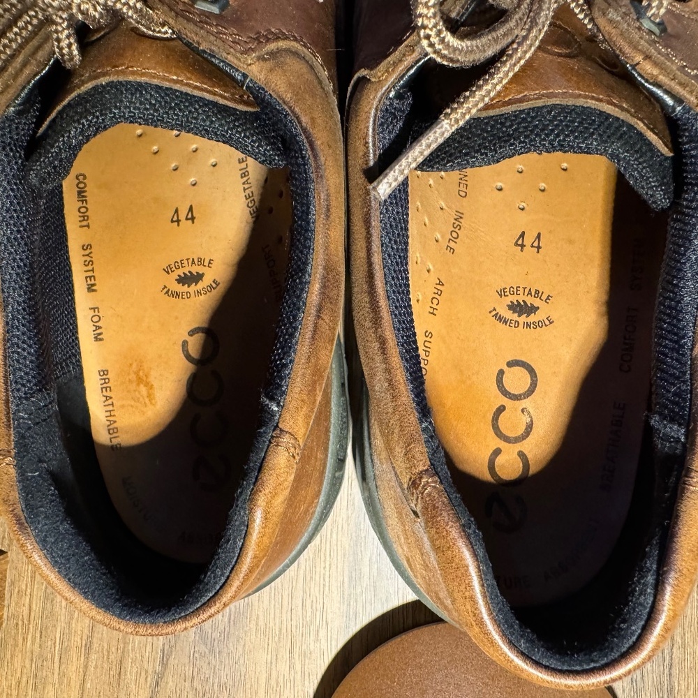 Ecco Track 25 Shoes Men’s Size 44 US 10-10.5 Low Gore-Tex, Brown - Picture 5 of 8